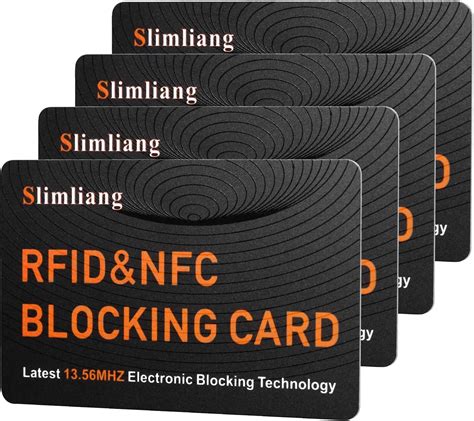 Amazon.com: Slimliang rfid blocking card (orange) : Clothing, 